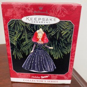 Hallmark Keepsake Holiday Barbie 1998 Ornament